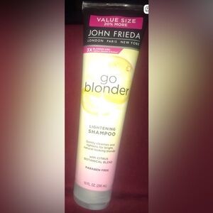 John Frieda Go Blonder Shampoo. 3X Blondecare 10oz New
